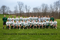 Delbarton MS Lacrosse 2014
